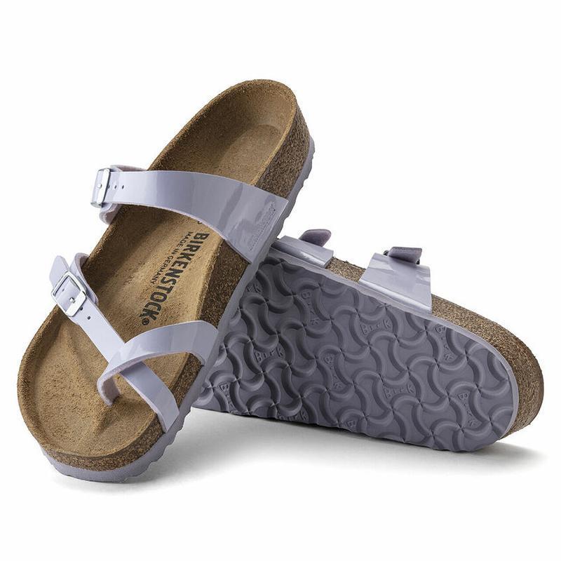 Birkenstock Lak Birko Flor Mayari Dame Lilla | DK 403MQZ